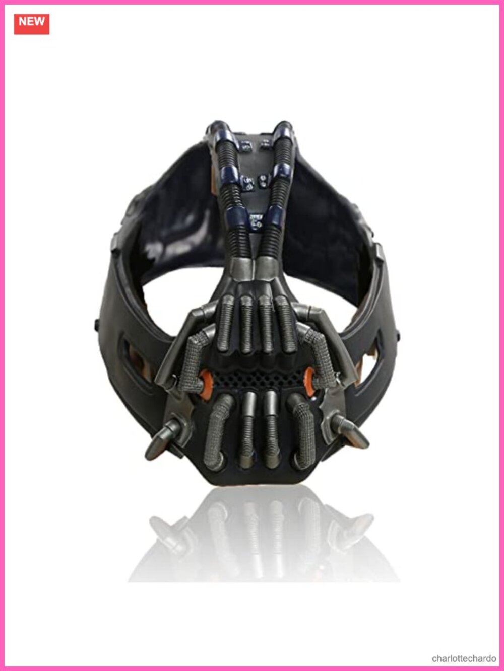 Latex Bane Mask 17 Ventilation Holes Men's Costume Mask